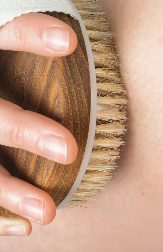 body things: scrubs, moisturizers, & tools