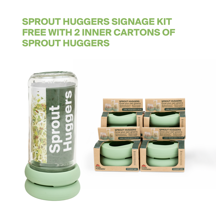 Reusable Silicone Sprouting Lids