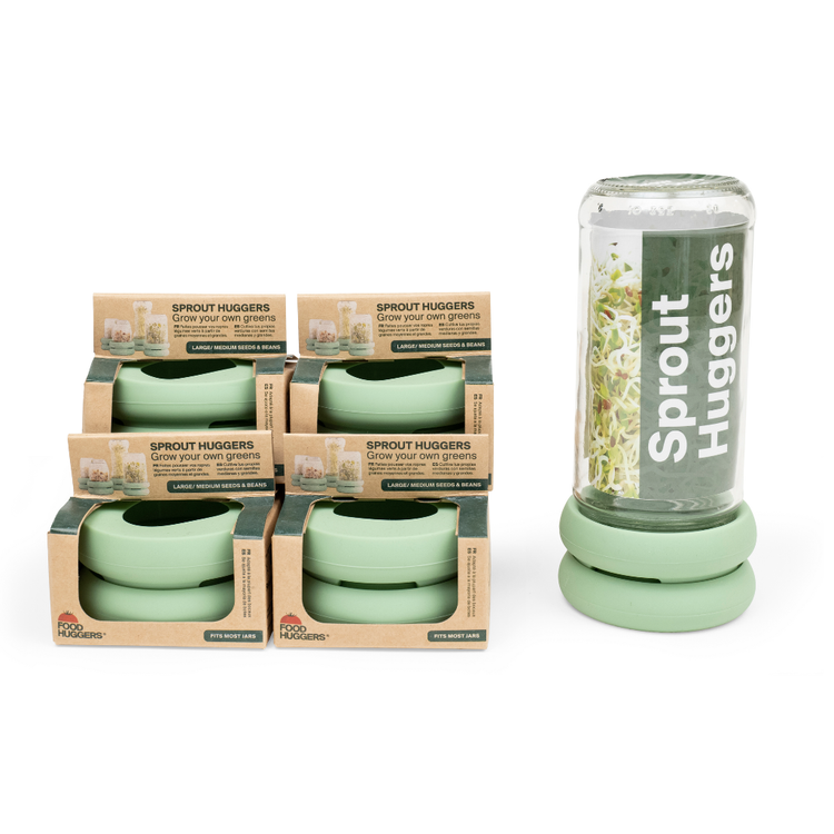 Reusable Silicone Sprouting Lids