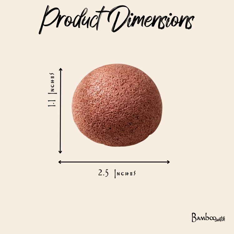 Natural Konjac Facial Cleansing Sponge