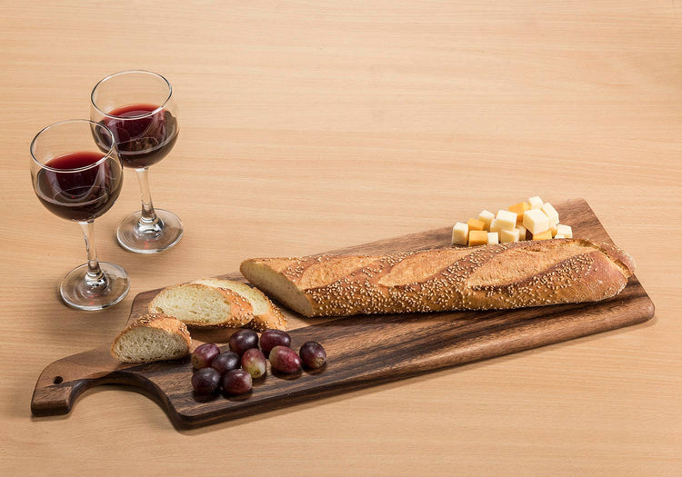 Long Acacia Wood Cutting/ Charcuterie Board