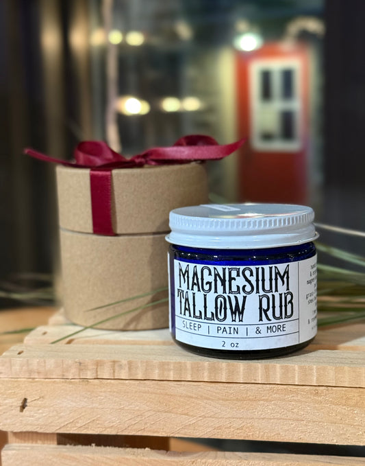 Magnesium Tallow Rub | Our Most Loved Product!
