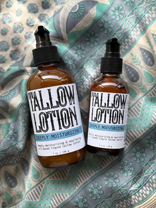 Tallow Body Lotion | Deeply Moisturizing | NEW RELEASE!