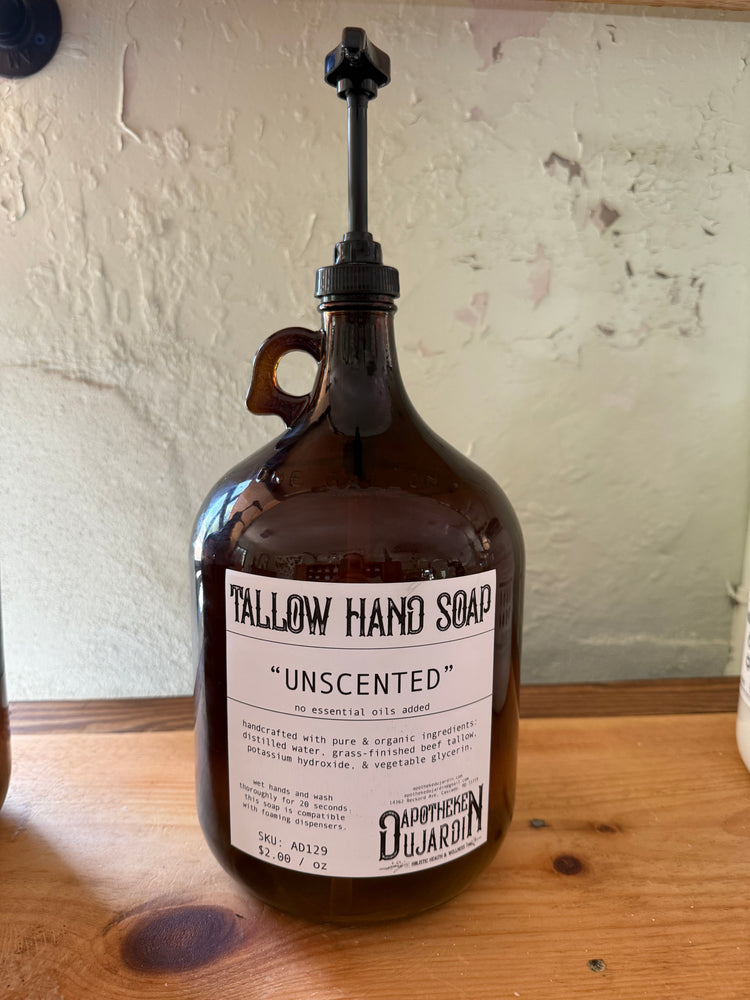 The Refillery: Tallow Liquid Hand Soap