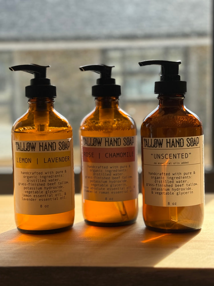 Tallow Liquid Hand Soap