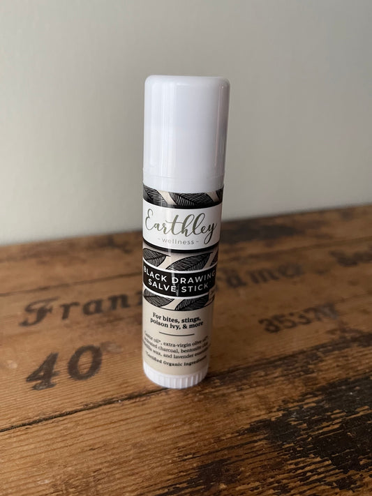 Earthley Wellness: Black Drawing Salve Stick