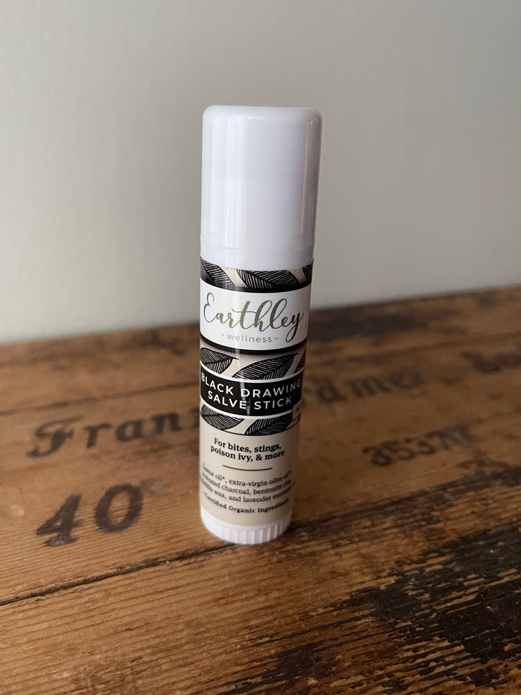 Earthley Wellness: Black Drawing Salve Stick