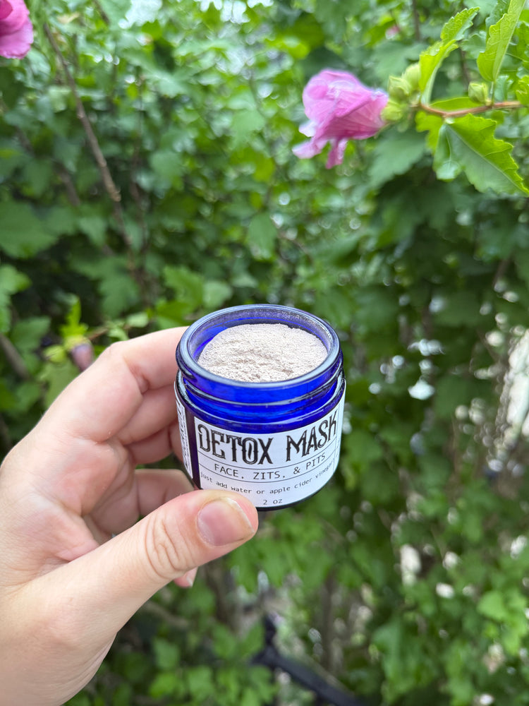 Detox Mask | Clay | Face | Zits | Pits