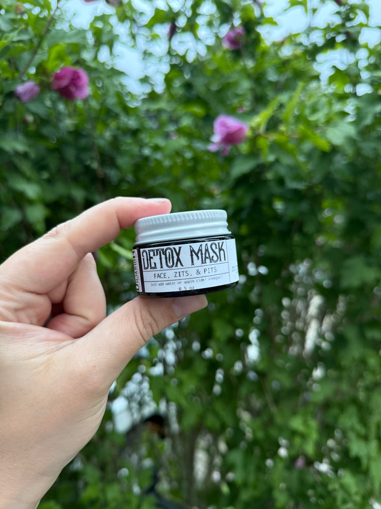 Detox Mask | Clay | Face | Zits | Pits