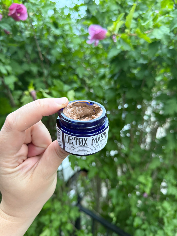 Detox Mask | Clay | Face | Zits | Pits
