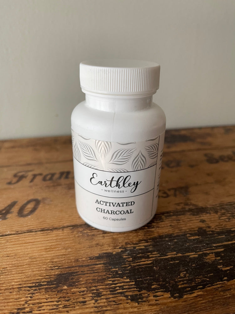 Earthley Wellness: Activated Charcoal Capsules – For gut repair
