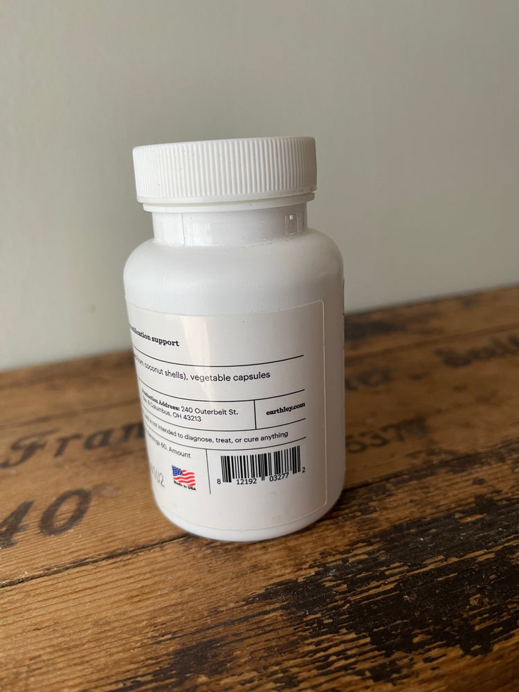 Earthley Wellness: Activated Charcoal Capsules – For gut repair