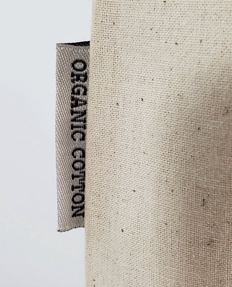 Organic Cotton Canvas Gusset Reusable Tote