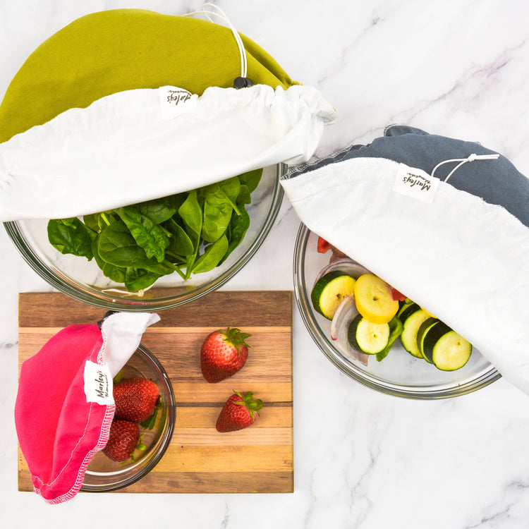 Linen & Cotton Bowl Covers Bundle