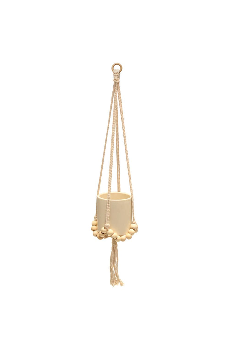 36" Beaded Plant Hanger
