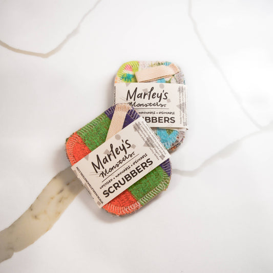 Scrap Felt Scrubbers | Set of 2