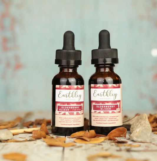 Earthley Tincture: Elderberry elixer- alcohol free