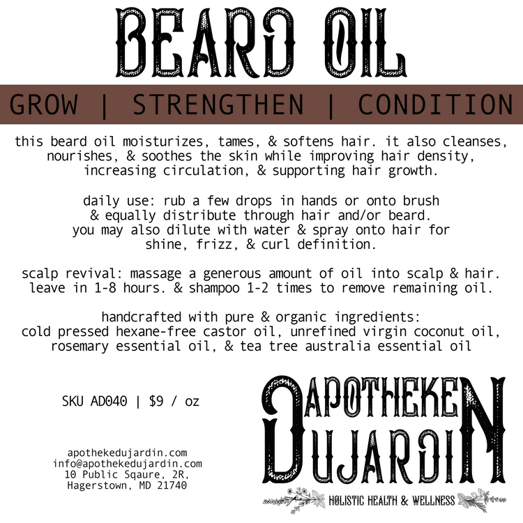 THE REFILLERY | BY THE OUNCE | Beard Oil