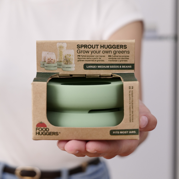 Reusable Silicone Sprouting Lids