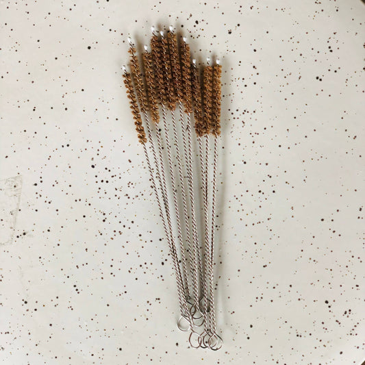 1x Coconut Fiber Plastic Free Straw Cleaner