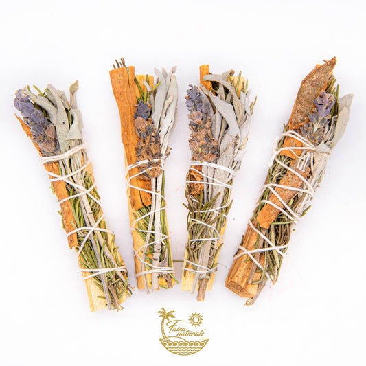 Palo Santo Floral Herb Sage Smudge - Exclusive Production