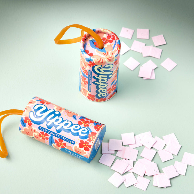 Seed Confetti Poppers | Reusable | Fun for Kiddos!