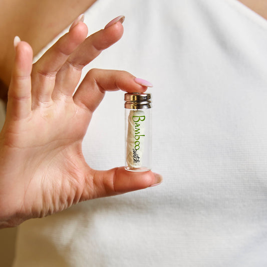 Natural White Bamboo Floss | Vegan, Organic, and Compostable