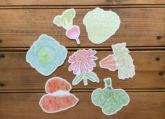 Hand Drawn Stickers