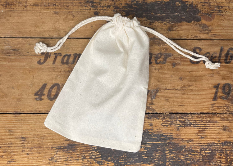 Organic Cotton Drawstring Bag