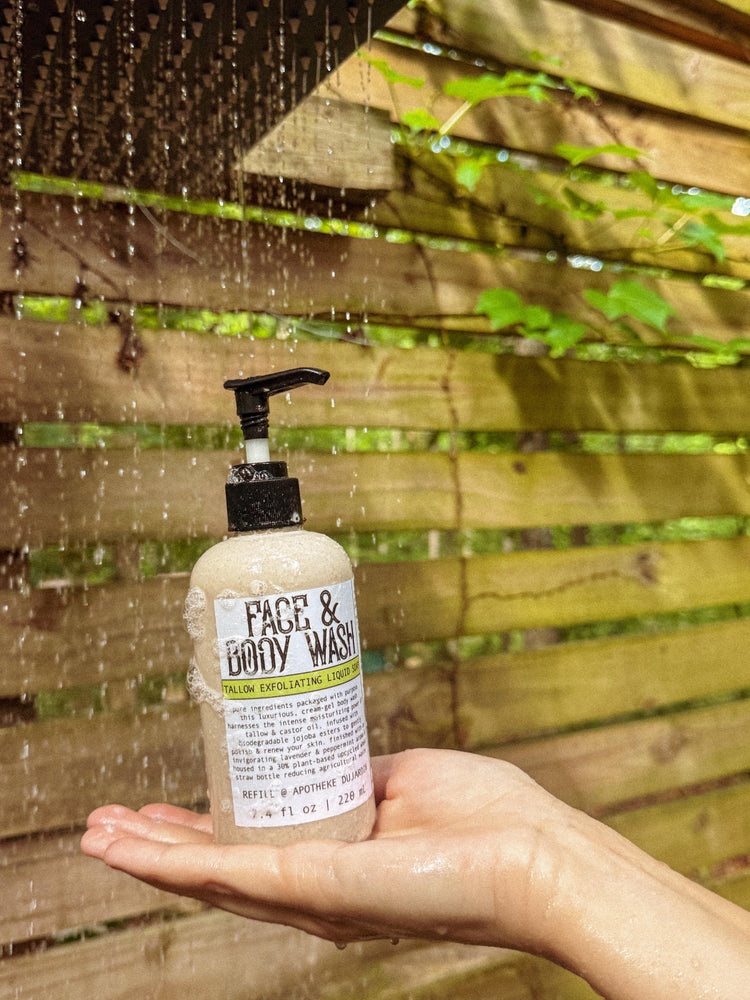 WHOLESALE | Face & Body Wash | Tallow | Exfoliating | **REFILLERY FRIENDLY**