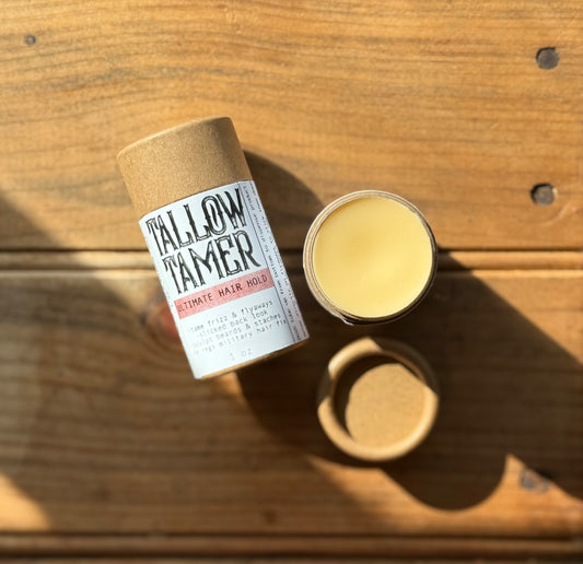 Tallow Tamer | Ultimate Hair Hold | Frizz | Flyaways | Slicked Hair Styles