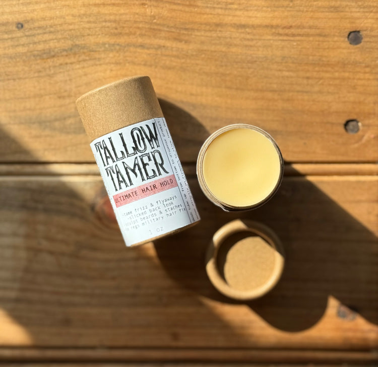 Tallow Tamer | Ultimate Hair Hold | Frizz | Flyaways | Slicked Hair Styles