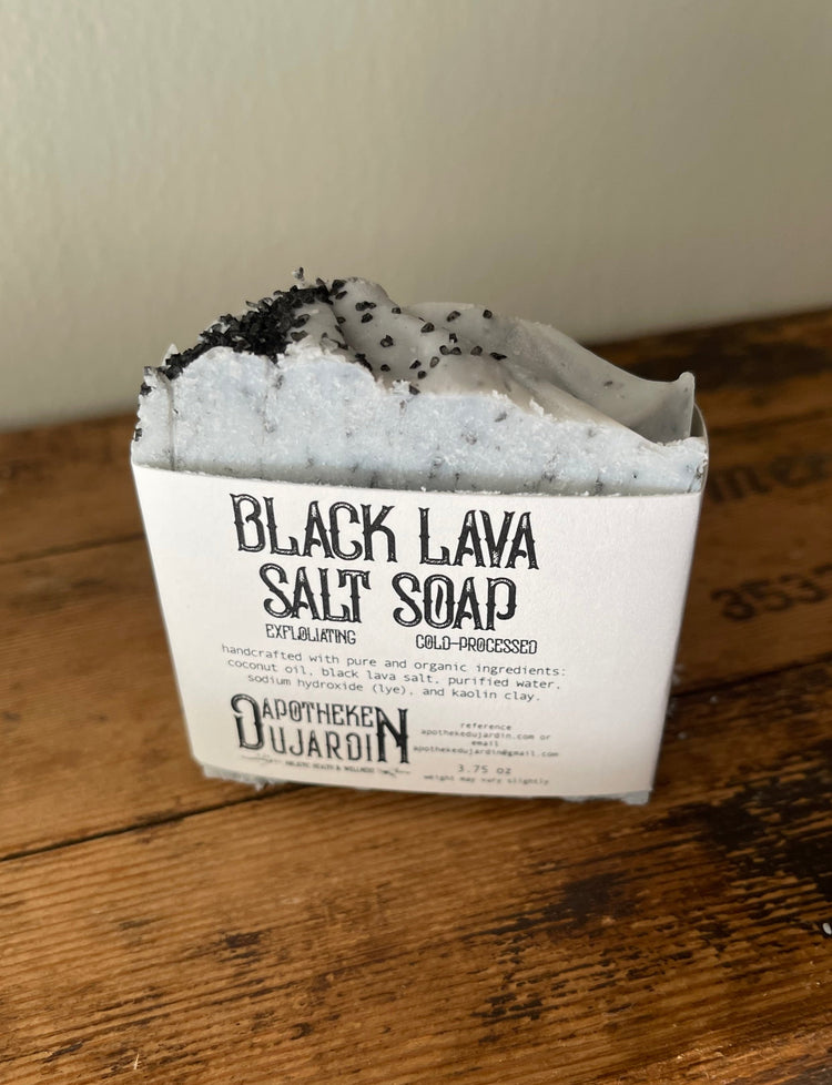 Black Lava Soap (cold processed)