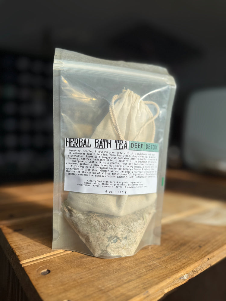 Herbal Bath Teas | EASE | SOOTHE | DETOX
