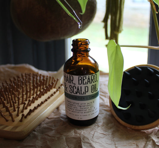Hair, Beard, & Scalp Oil | Growth | Shine | Conditioning | Revival