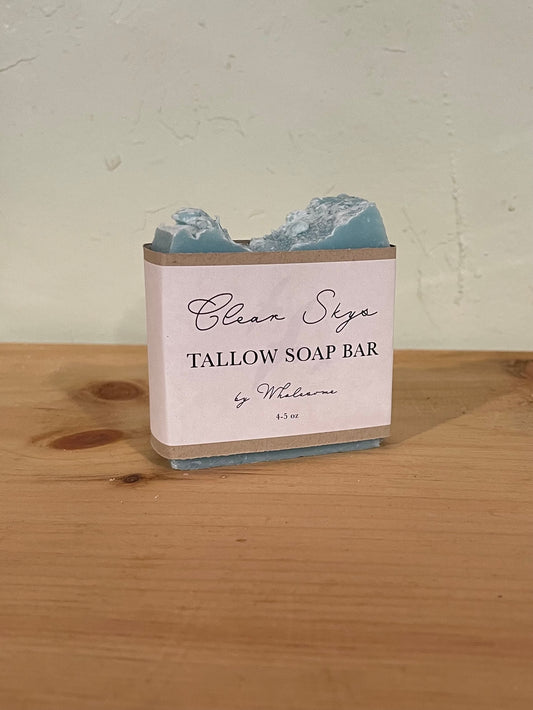 Tallow soap- Wholesome LLC