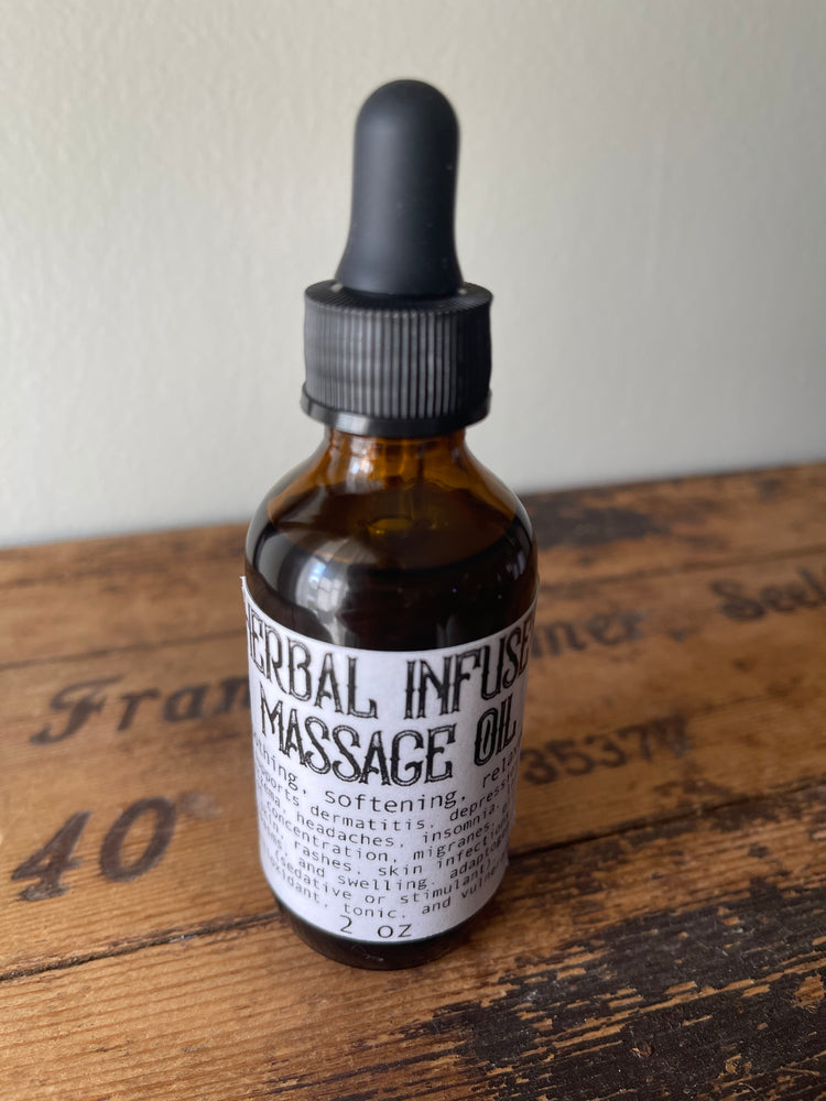 Herbal Infusion Soothing Softening & Relaxing Massage Oil