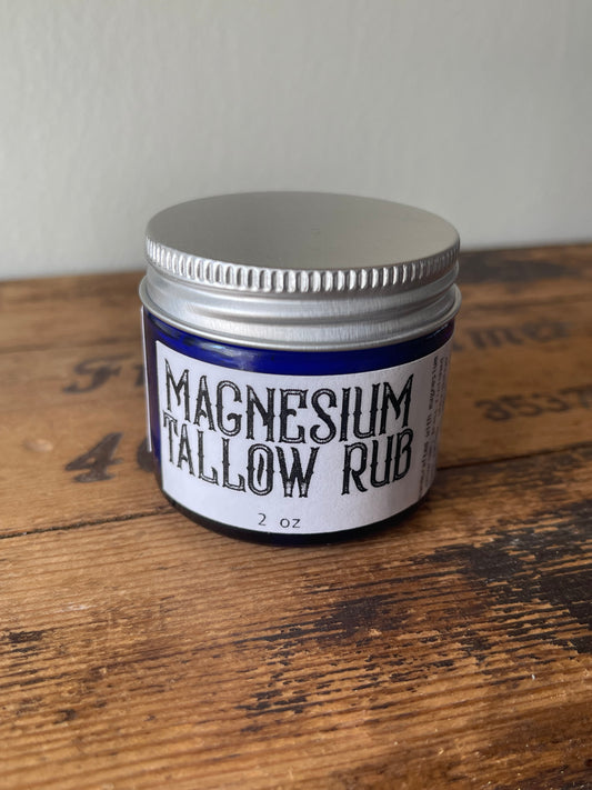 Magnesium Tallow Rub