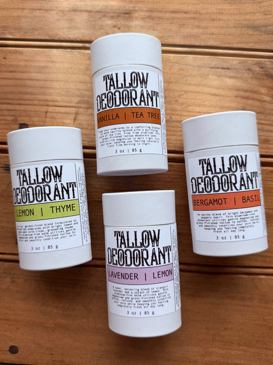 Tallow Deodorant | Nontoxic | Natural