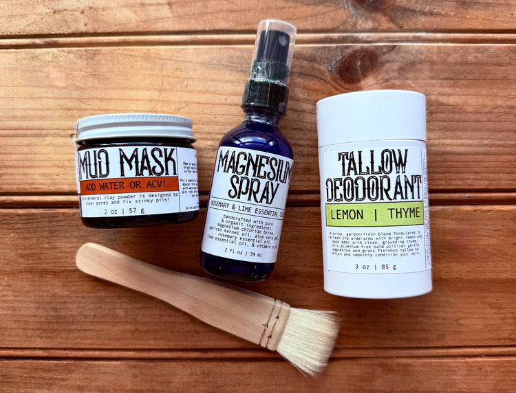 THE REFILLERY | BY THE OUNCE | MUD MASK | DETOX | FACE & PITS