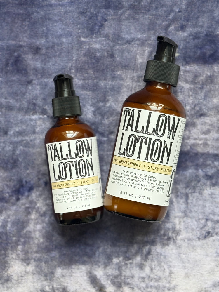 Tallow Body Lotion | Deeply Moisturizing *NEW LOOK*