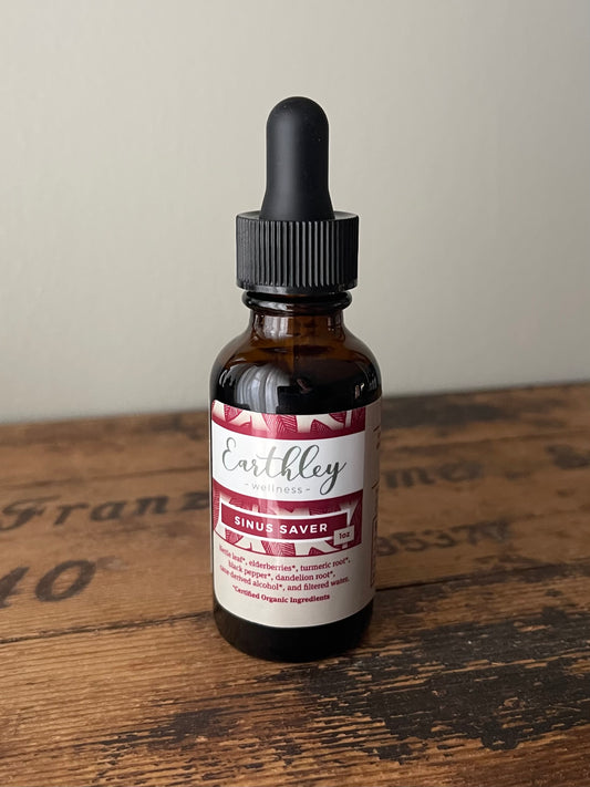 Sinus Saver Tincture – For Seasonal Allergy Support and Respiratory Health