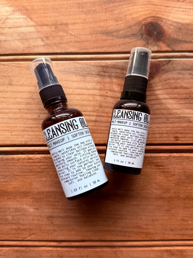 FACIAL CLEANSING OIL | CLEANSE | SOFTEN | NOURISH