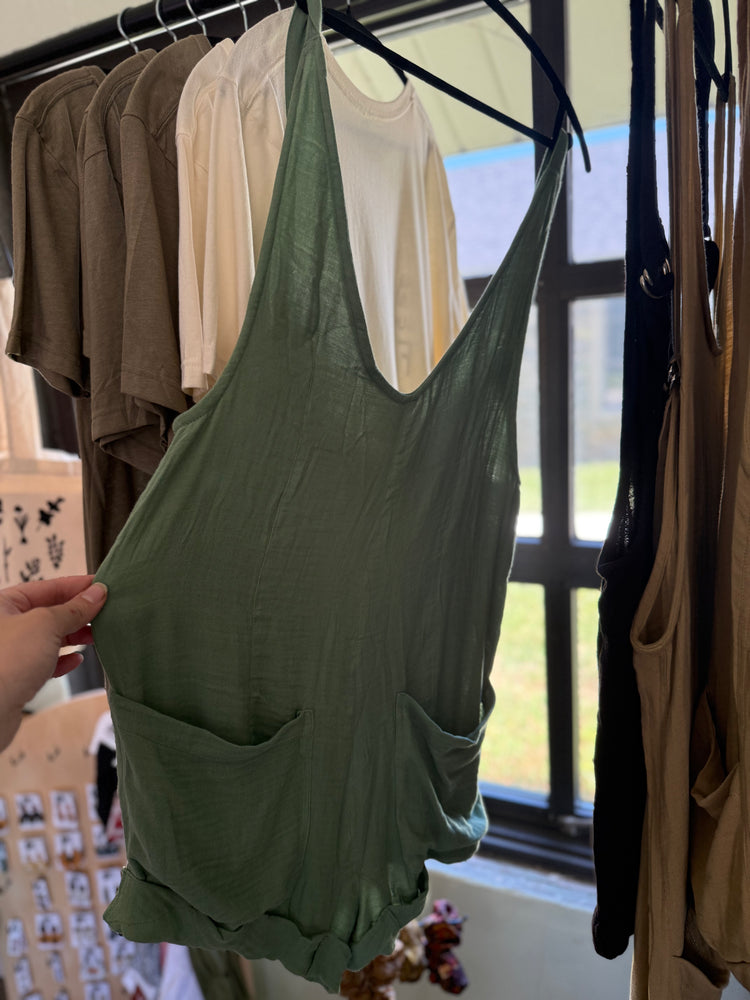 Cliffe Organic Cotton Bamboo Shortalls