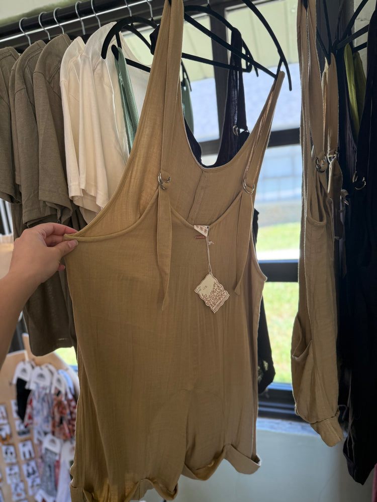 Cliffe Organic Cotton Bamboo Shortalls