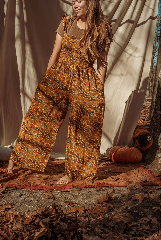 Gardenbelle Sisters Silk Romper