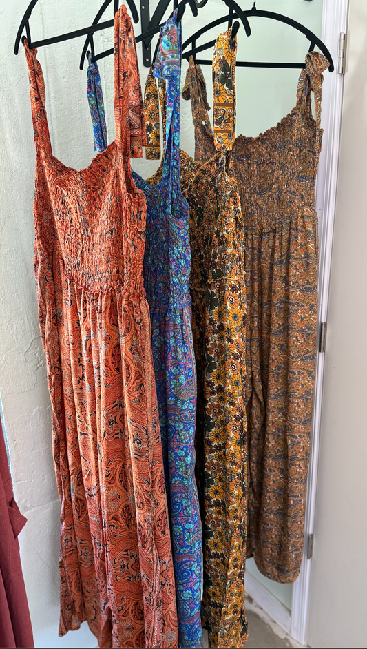 Gardenbelle Sisters Silk Romper