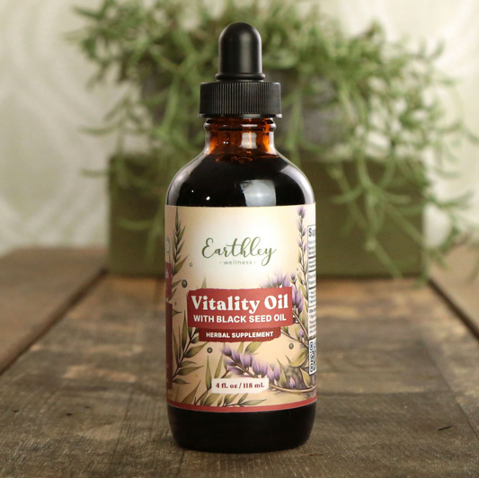 Earthley Tincture | Vitality Oil | Black Seed Oil