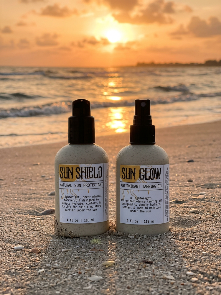 SUN GLOW | ANTIOXIDANT TANNING OIL | REEF SAFE