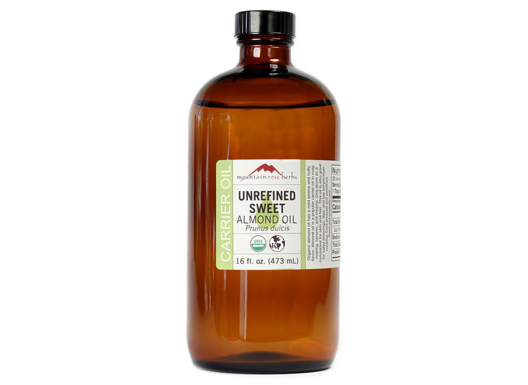 Sweet Almond Oil- Organic Unrefined